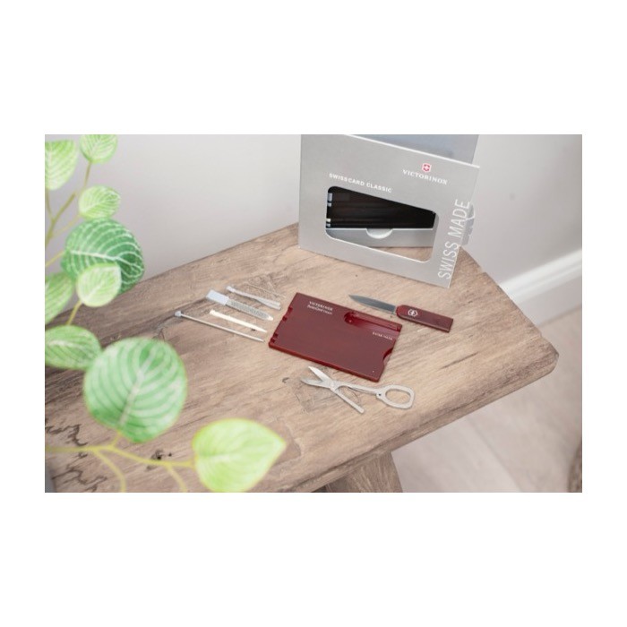 Caja de múltiples herramientas Victorinox SwissCard Classic quinta vista