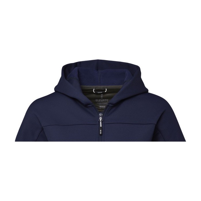 Chaqueta de poliéster deportiva para mujer 245 g/m2 Elevate Life color azul marino vista detalle 1