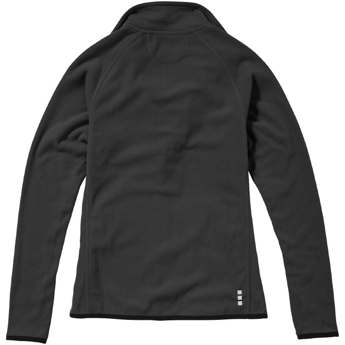 Chaqueta para mujer de microfibra y poliéster 190 g/m2 Elevate Life color gris oscuro vista plana
