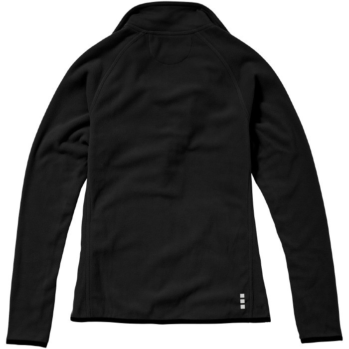 Chaqueta para mujer de microfibra y poliéster 190 g/m2 Elevate Life color negro vista plana