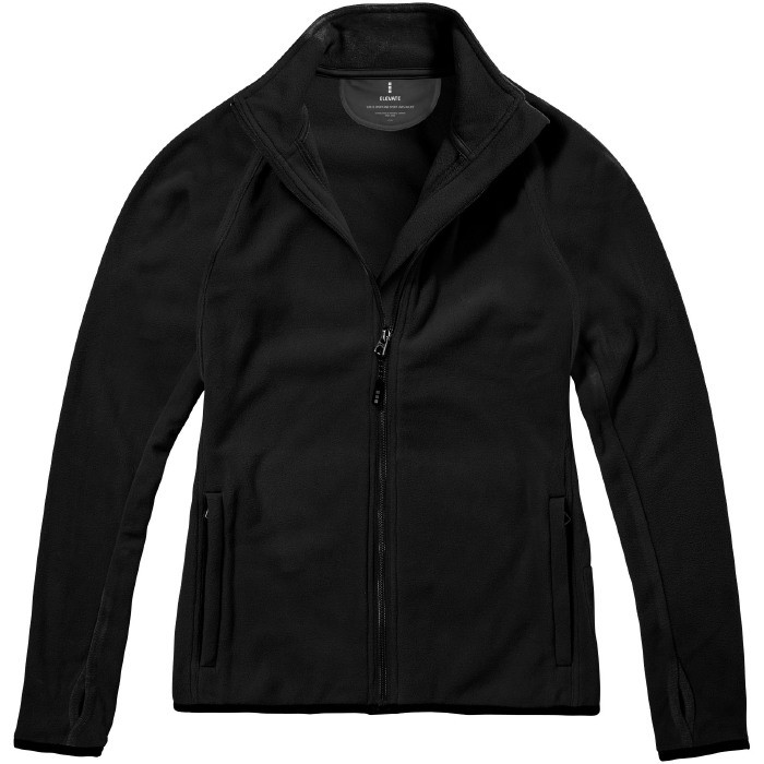 Chaqueta para mujer de microfibra y poliéster 190 g/m2 Elevate Life color negro
