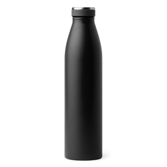 Botella térmica de acero con aislamiento de cobre al vacío 750ml color negro segunda vista