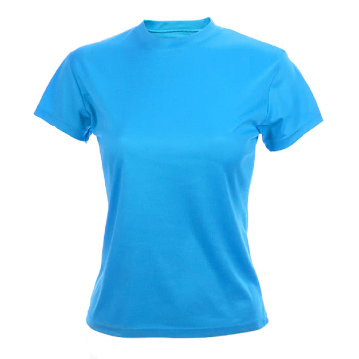Camisetas de deporte personalizadas 135 g/m2 color azul claro Camisetas de deporte personalizadas 135 g/m2 color azul claro