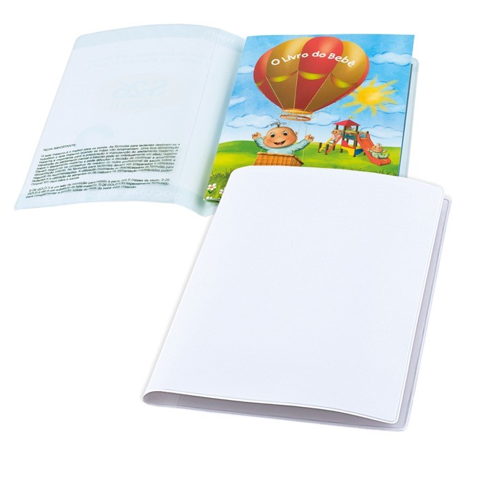 Carpeta ideal para llevar el boletín de vacunas de tu mascota color blanco