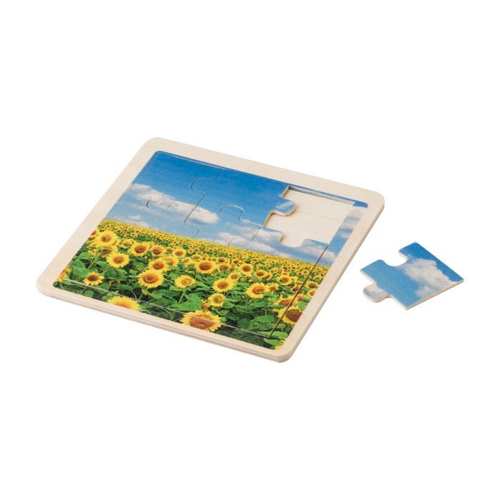 Puzle personalizable de madera color madera segunda vista Puzle personalizable de madera color madera segunda vista