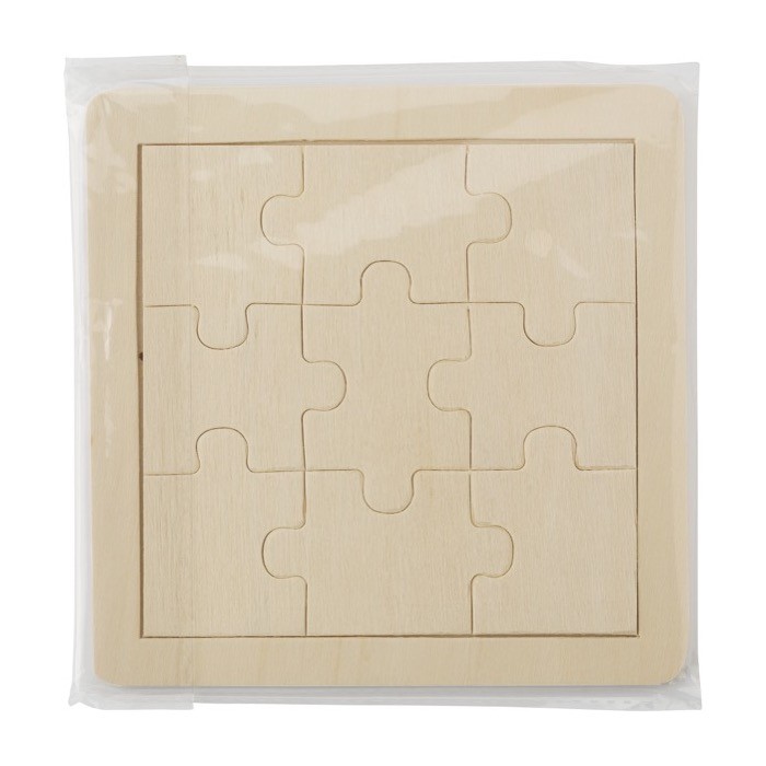 Puzle personalizable de madera color madera tercera vista Puzle personalizable de madera color madera tercera vista