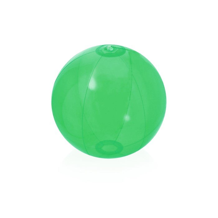Pelota de playa de colores alegres color verde Pelota de playa de colores alegres color verde
