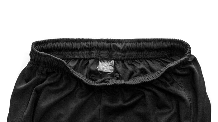 Pantalón deportivo de poliéster transpirable 145 g/m2 MKT Gerox color blanco quinta vista Pantalón deportivo de poliéster transpirable 145 g/m2 MKT Gerox color blanco quinta vista