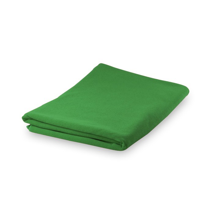 Toalla deportiva de microfibra de alta absorción 150x175cm color verde primera vista