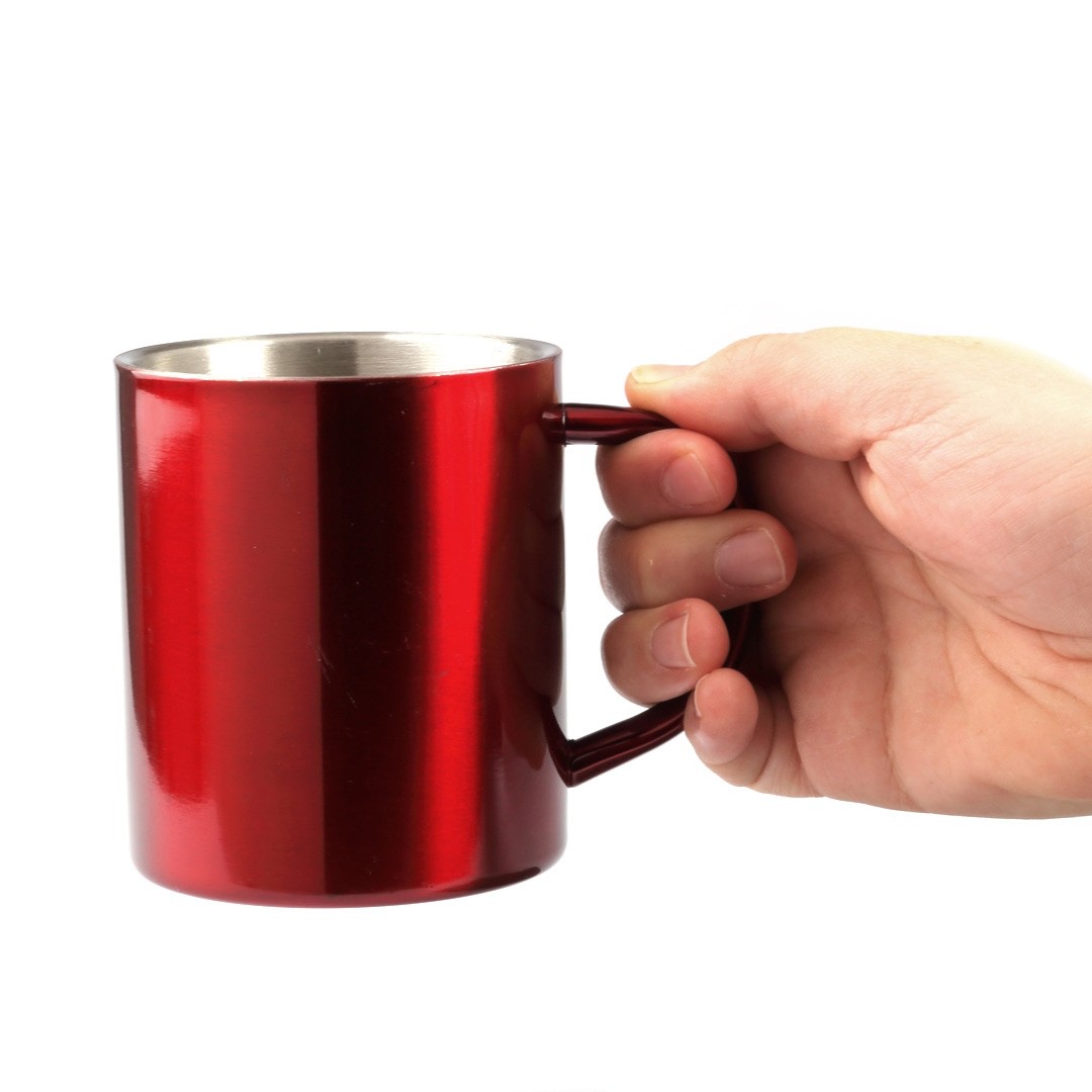 Taza metálica corporativa Taza metálica corporativa