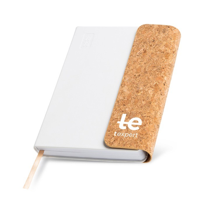 Agenda diaria en español y portugués con solapa de corcho A5 Agenda diaria en español y portugués con solapa de corcho A5