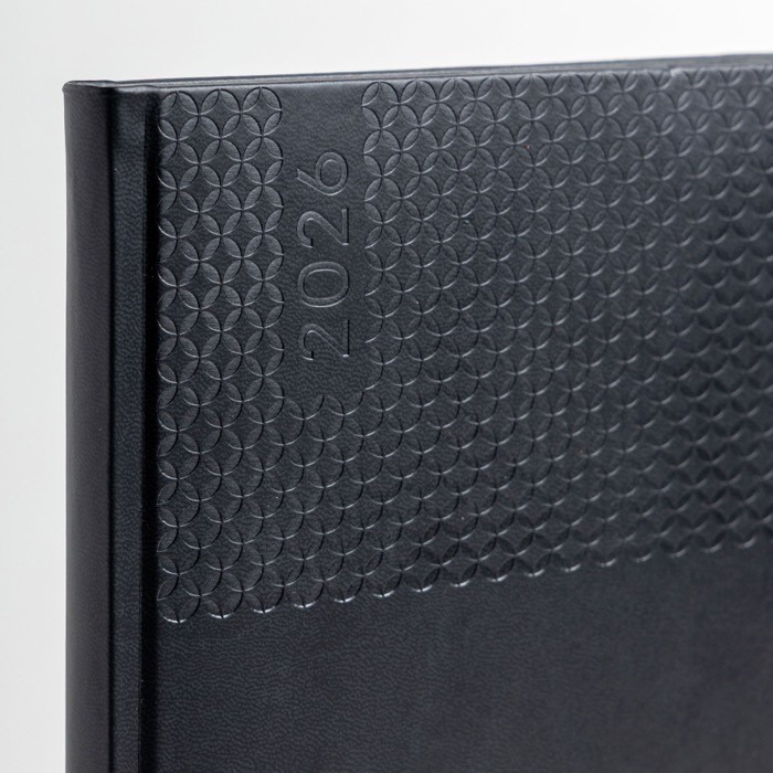 Agenda con vista semanal en español y portugués y páginas de papel marfil A5+ Agenda con vista semanal en español y portugués y páginas de papel marfil A5+