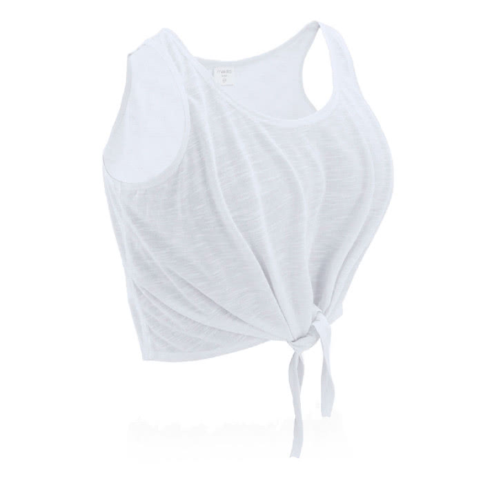 Camisetas publicitarias baratas mujer color blanco