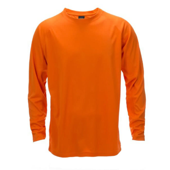 Camisetas transpirables publicitarias color naranja Camisetas transpirables publicitarias color naranja