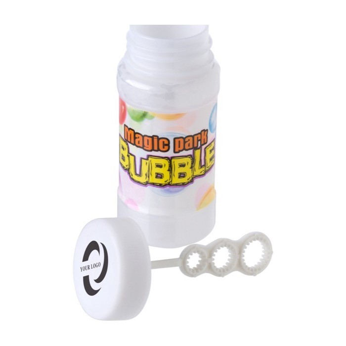 Pompero con 3 aros de distintos tamaños y capacidad de 55ml color blanco primera vista