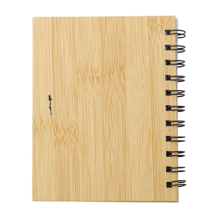 Libreta con varias notas adhesivas en el interior A6 hojas a rayas color marrón primera vista Libreta con varias notas adhesivas en el interior A6 hojas a rayas color marrón primera vista