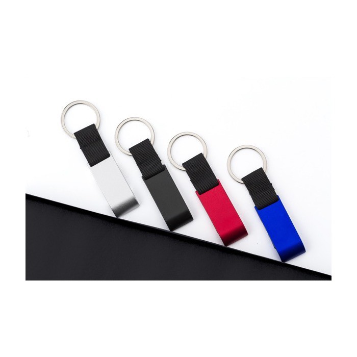 Llavero de metal abrebotellas con moneda para el carro de la compra primera vista Llavero de metal abrebotellas con moneda para el carro de la compra primera vista