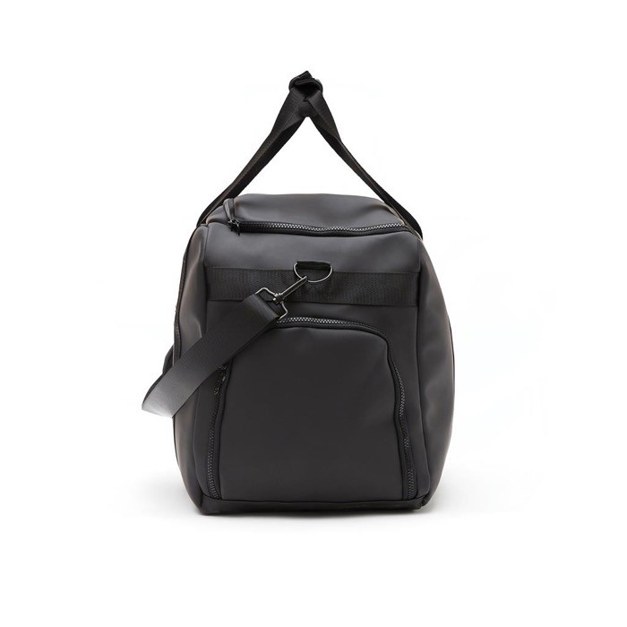 Bolsa de pádel de PU resistente al agua color negro cuarta vista