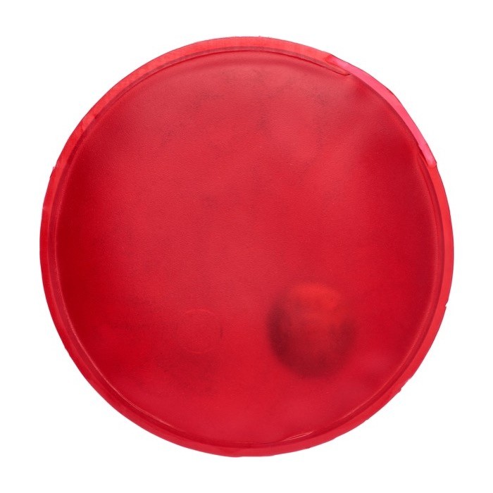 Calienta manos navideño reutilizable ideal para bolsillos o guantes color rojo segunda vista Calienta manos navideño reutilizable ideal para bolsillos o guantes color rojo segunda vista