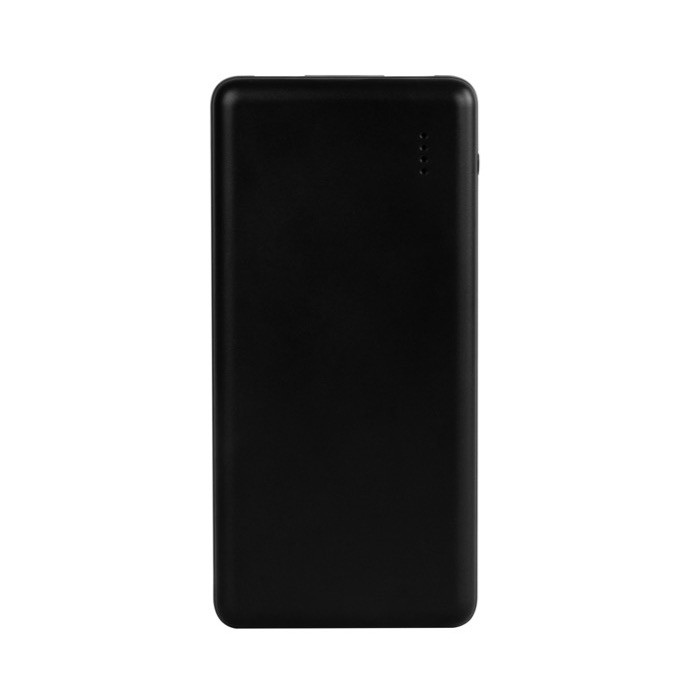 Batería externa hecha de ABS reciclado con capacidad de 8.000 mAh color negro quinta vista Batería externa hecha de ABS reciclado con capacidad de 8.000 mAh color negro quinta vista
