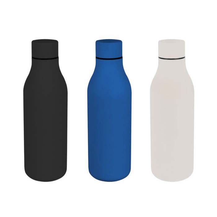 Botella de acero inoxidable de doble pared con tapón a juego 500ml primera vista Botella de acero inoxidable de doble pared con tapón a juego 500ml primera vista