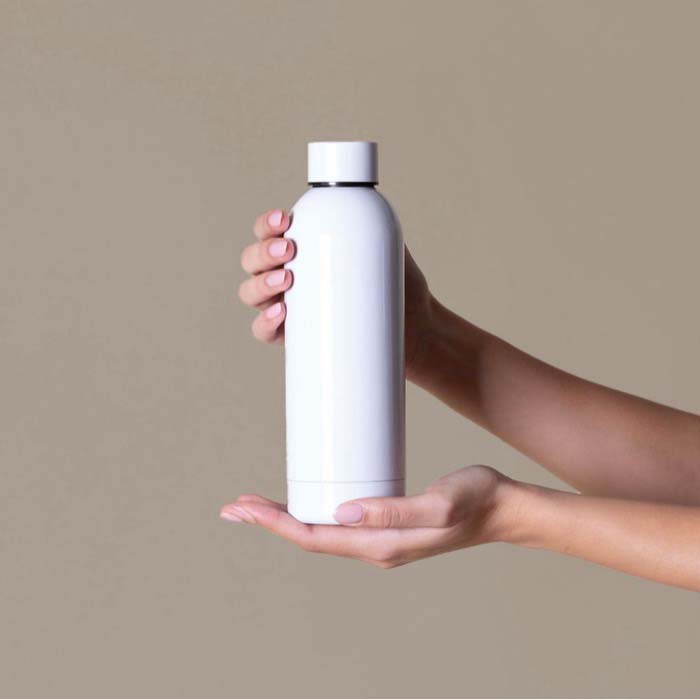 Botella de acero inoxidable reciclado especial para sublimar 500ml primera vista Botella de acero inoxidable reciclado especial para sublimar 500ml primera vista