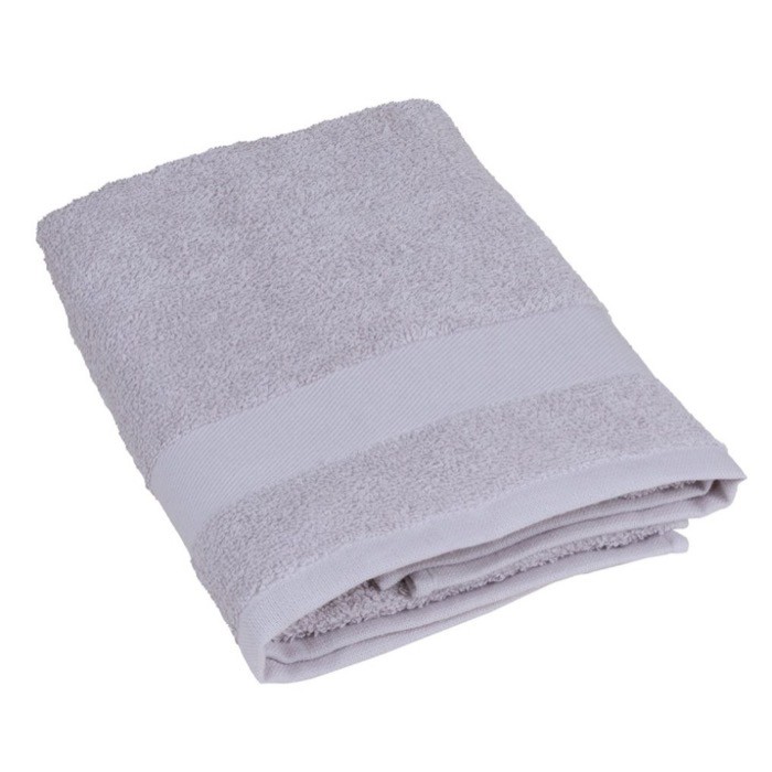 Toalla para baño 100 x 50cm de 100% algodón OEKO TEX 350 g/m2 color gris primera vista Toalla para baño 100 x 50cm de 100% algodón OEKO TEX 350 g/m2 color gris primera vista