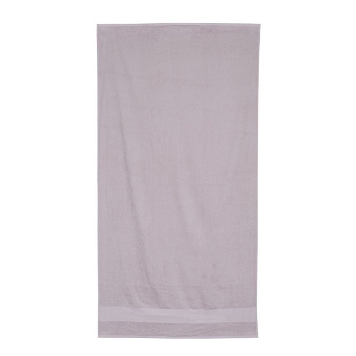 Toalla para baño 140 x 70cm de 100% algodón OEKO TEX 350 g/m2 color gris segunda vista Toalla para baño 140 x 70cm de 100% algodón OEKO TEX 350 g/m2 color gris segunda vista