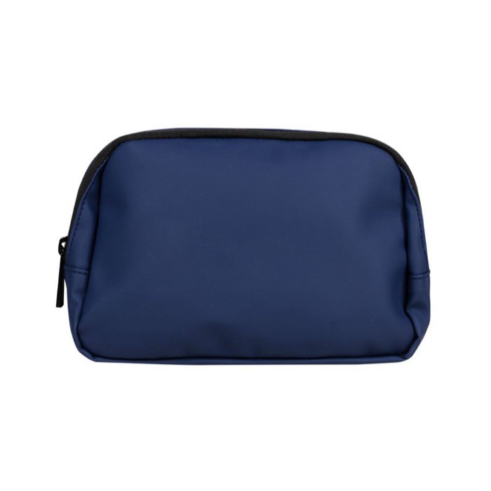 Bandolera de cuero sintético con un bolsillo exterior detrás color azul marino primera vista Bandolera de cuero sintético con un bolsillo exterior detrás color azul marino primera vista