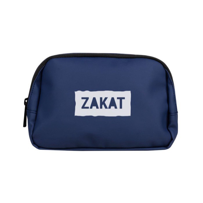 Bandolera de cuero sintético con un bolsillo exterior detrás color azul marino cuarta vista Bandolera de cuero sintético con un bolsillo exterior detrás color azul marino cuarta vista