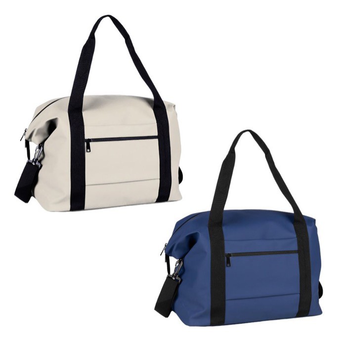 Bolsa de cuero sintético para viaje con cinta para trolley primera vista Bolsa de cuero sintético para viaje con cinta para trolley primera vista