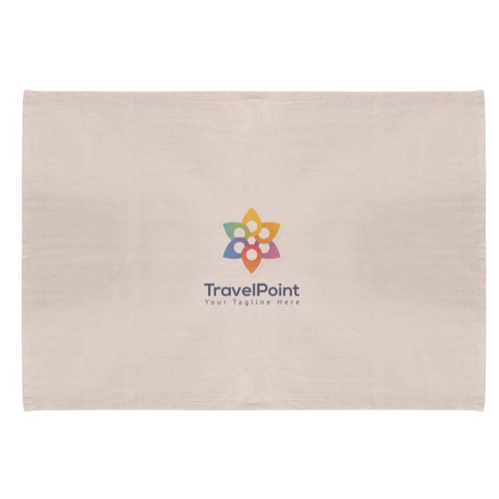 Paño rectangular para cocina de algodón reciclado 140 g/m2 color natural quinta vista Paño rectangular para cocina de algodón reciclado 140 g/m2 color natural quinta vista