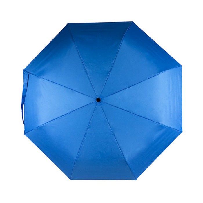 Paraguas antiviento de pongee RPET con mango de bambú Ø97 color azul real segunda vista Paraguas antiviento de pongee RPET con mango de bambú Ø97 color azul real segunda vista