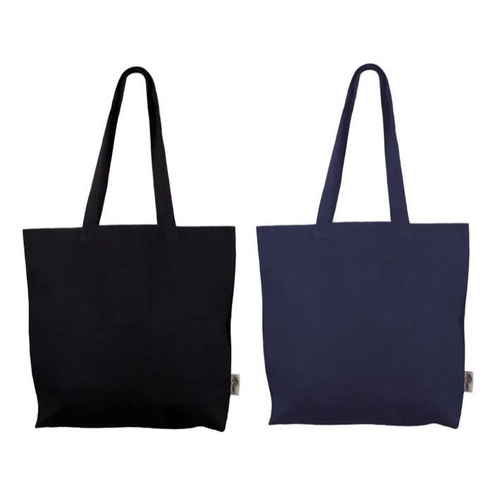 Bolsa de 100% algodón con bolsillo en el interior 140 g/m2 primera vista