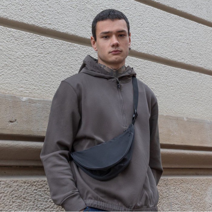 Bandolera de poliéster con asa ajustable para el hombro segunda vista Bandolera de poliéster con asa ajustable para el hombro segunda vista