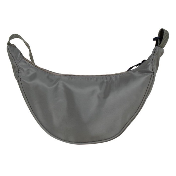 Bandolera de poliéster con asa ajustable para el hombro color verde segunda vista Bandolera de poliéster con asa ajustable para el hombro color verde segunda vista