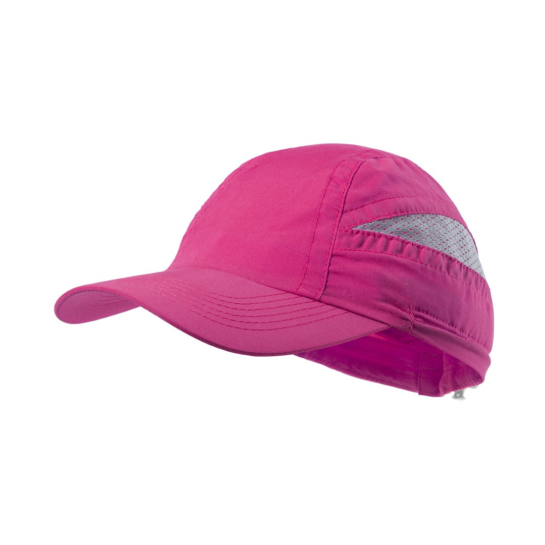 Gorra deportiva personalizada color fucsia