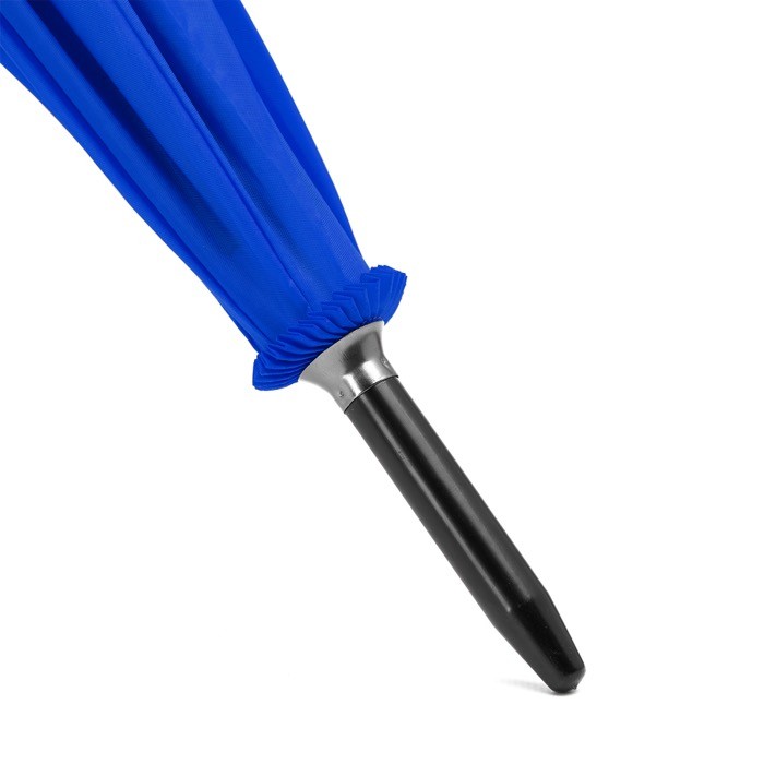 Paraguas XL con varillas de fibra de vidrio y apertura automática Ø130 color rojo vista detalle 2