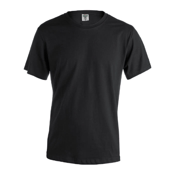 Camisetas publicitarias algodón 130 g/m2 color negro Camisetas publicitarias algodón 130 g/m2 color negro