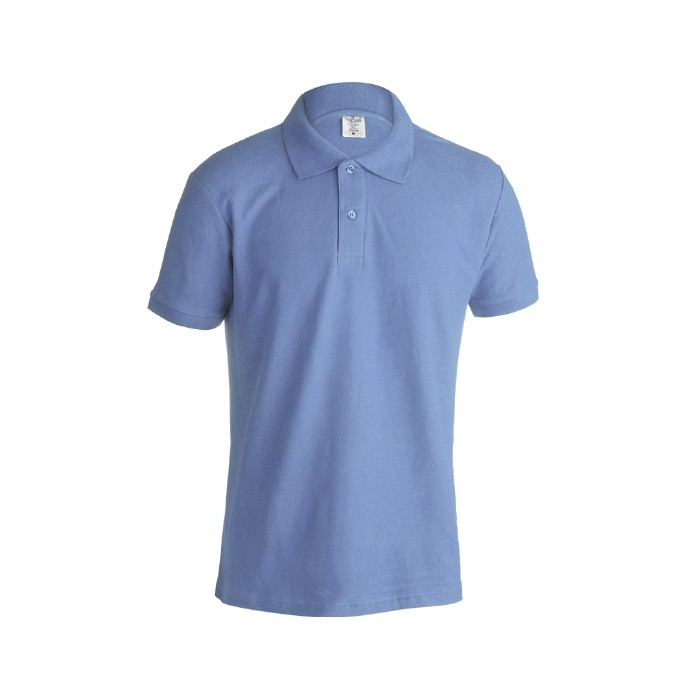Polos merchandising color azul claro