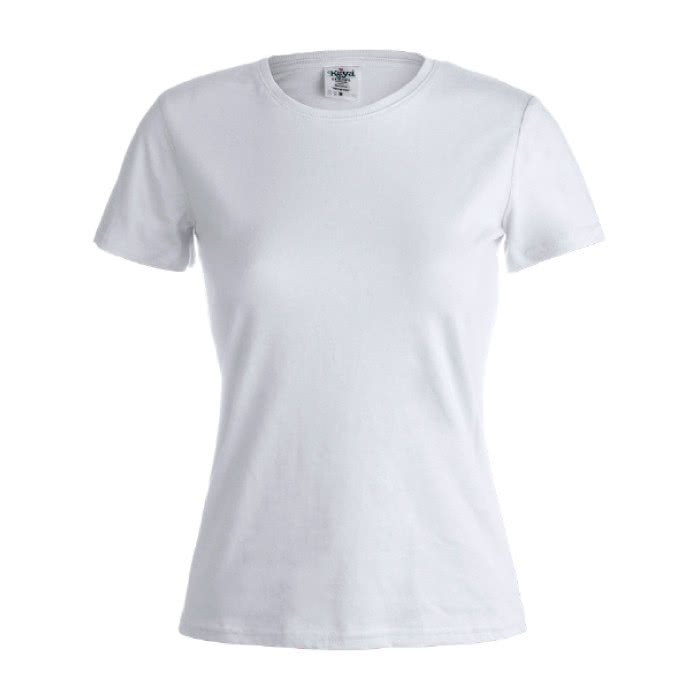 Camisetas personalizables para mujer algodón color blanco Camisetas personalizables para mujer algodón color blanco