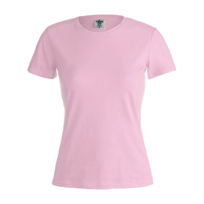Camisetas publicidad para mujer algodón color rosa Camisetas publicidad para mujer algodón color rosa