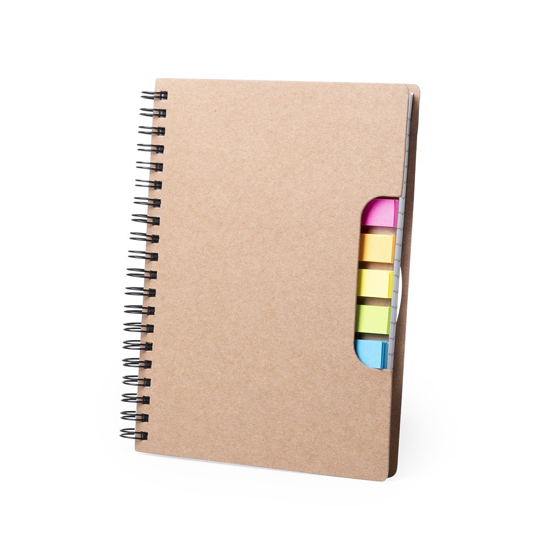 Blocs de notas personalizados con notas color beige