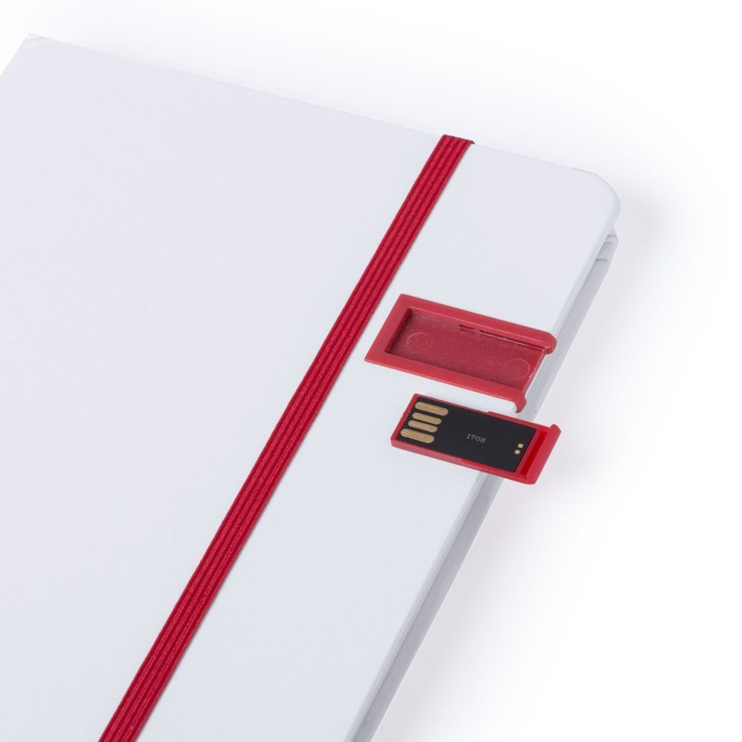 Libreta con usb personalizada