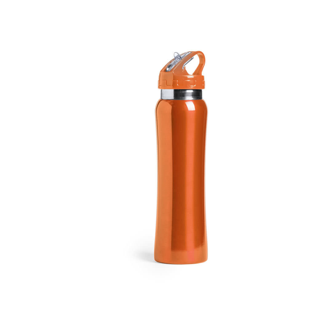 botella metálica para personalizar naranja botella metálica para personalizar naranja