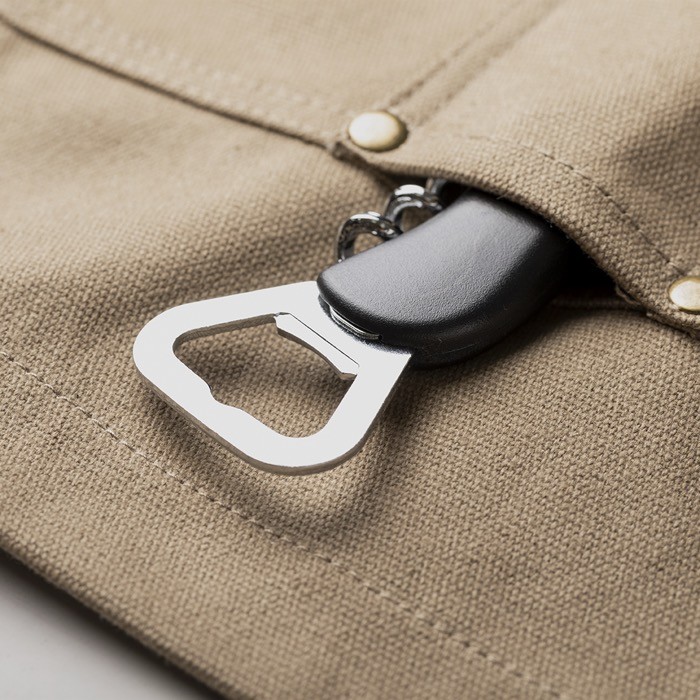 Delantal de algodón canvas con varios bolsillos 340 g/m2