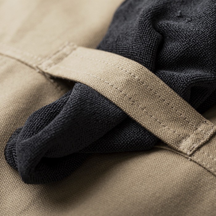 Delantal de algodón canvas con varios bolsillos 340 g/m2