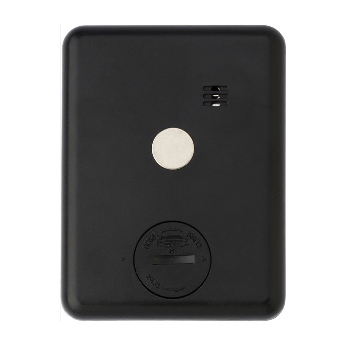 Temporizador de ABS con imán resistente y pilas incluidas color plateado primera vista Temporizador de ABS con imán resistente y pilas incluidas color plateado primera vista