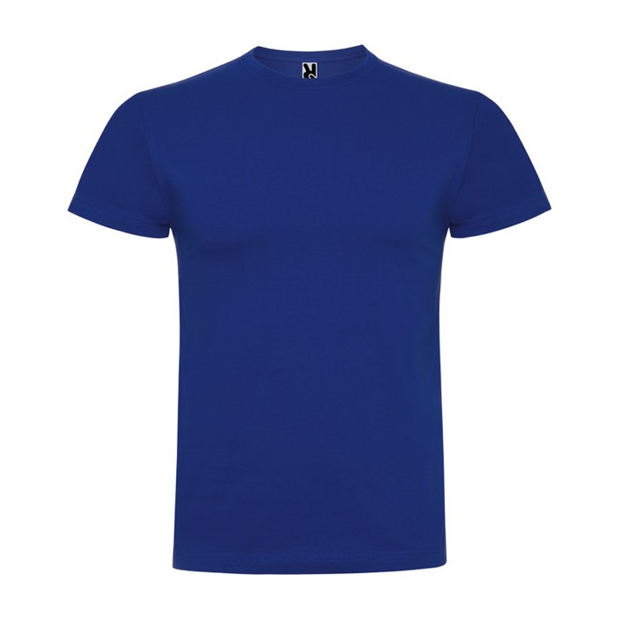 Camiseta de manga corta en algodón peinado 180 g/m2 Roly Direct Braco color azul real segunda vista