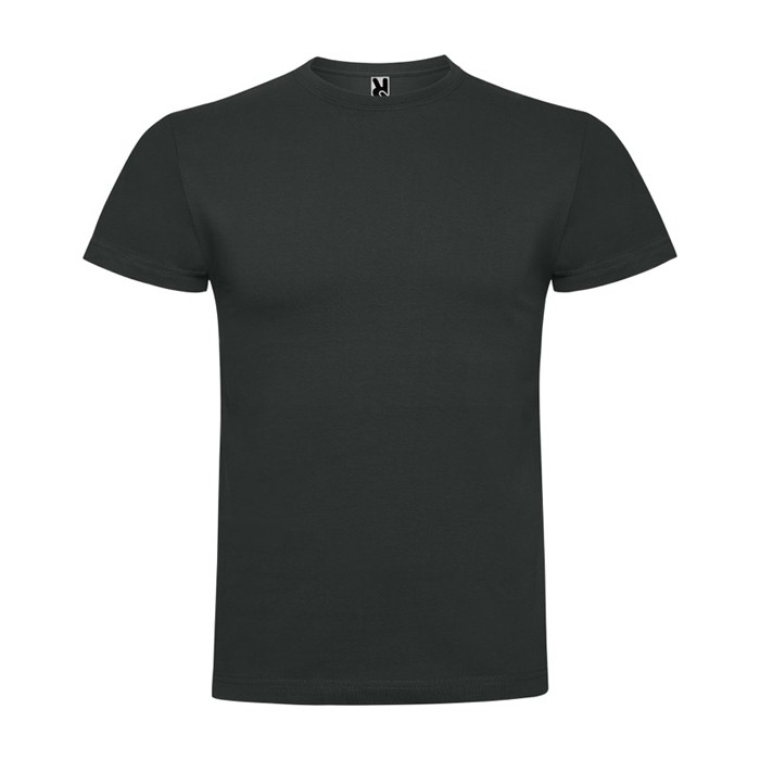 Camiseta de manga corta en algodón peinado 180 g/m2 Roly Direct Braco color gris topo segunda vista